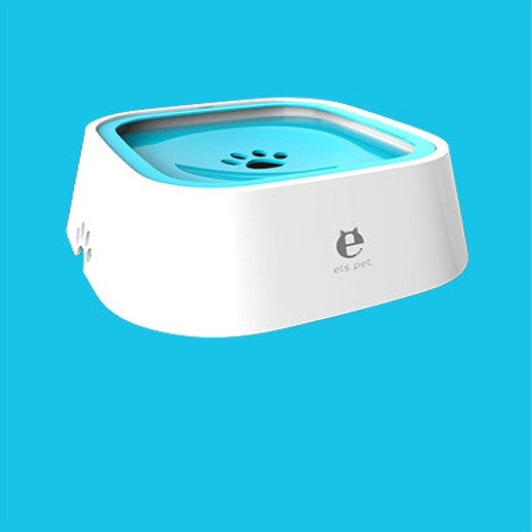 Floating Anti-Overflow Pet Water Bowl — Slow Feeder — PuraVeil