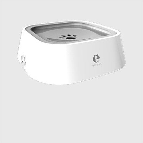 Floating Anti-Overflow Pet Water Bowl — Slow Feeder — PuraVeil
