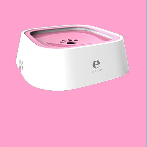 Floating Anti-Overflow Pet Water Bowl — Slow Feeder — PuraVeil