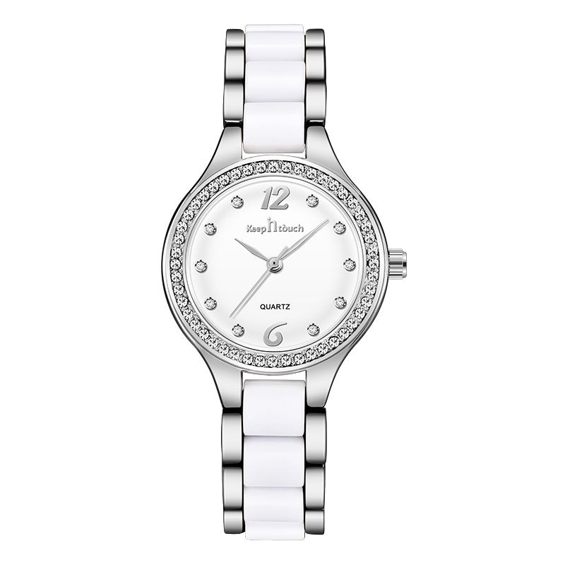 Women's Luxury Quartz Watch — Minimalist Gold Design — PuraVeil