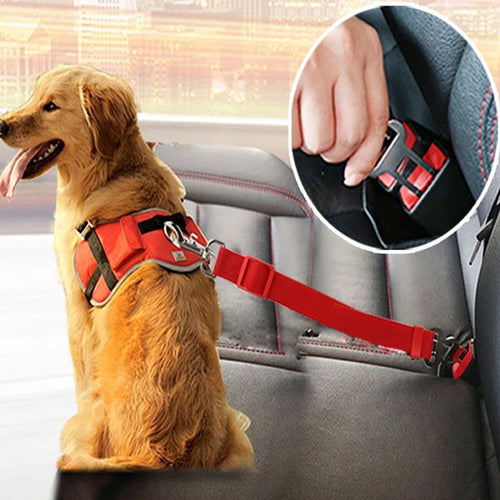 Adjustable Pet Car Safety Seat Belt Harness Clip — PuraVeil