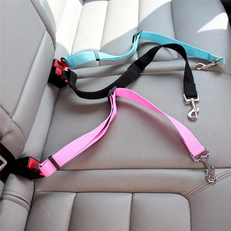 Adjustable Pet Car Safety Seat Belt Harness Clip — PuraVeil