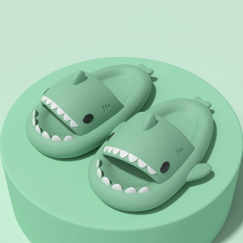Cartoon Shark Slippers — Cozy Indoor House Shoes for Women & Men — PuraVeil