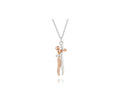 Love Hug Couple Necklace — Clavicle Chain Gift for Her — PuraVeil