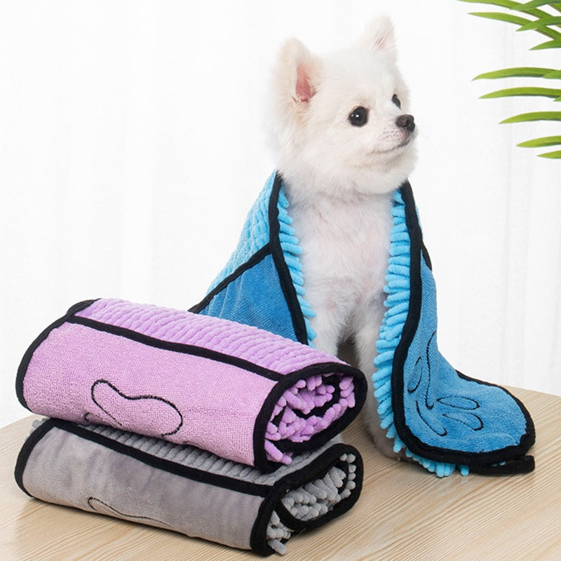 Super Absorbent Microfiber Pet Bath Towel Set — PuraVeil