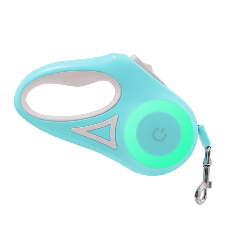 Retractable Dog Leash with Built-In LED Spotlight — PuraVeil