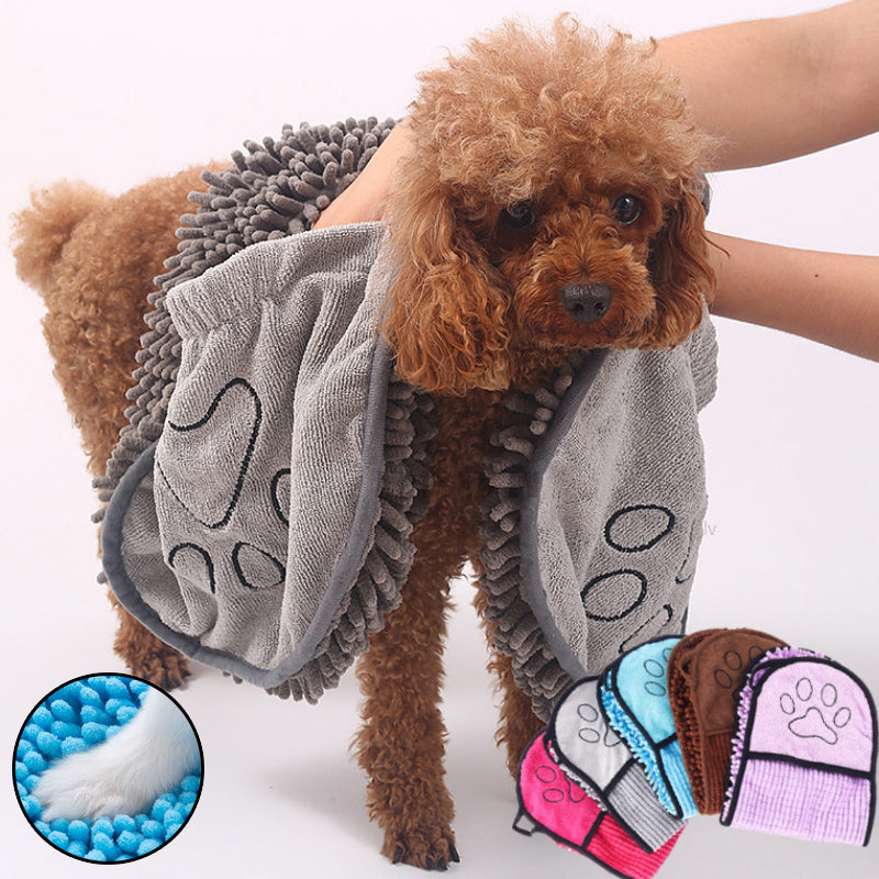 Super Absorbent Microfiber Pet Bath Towel Set — PuraVeil