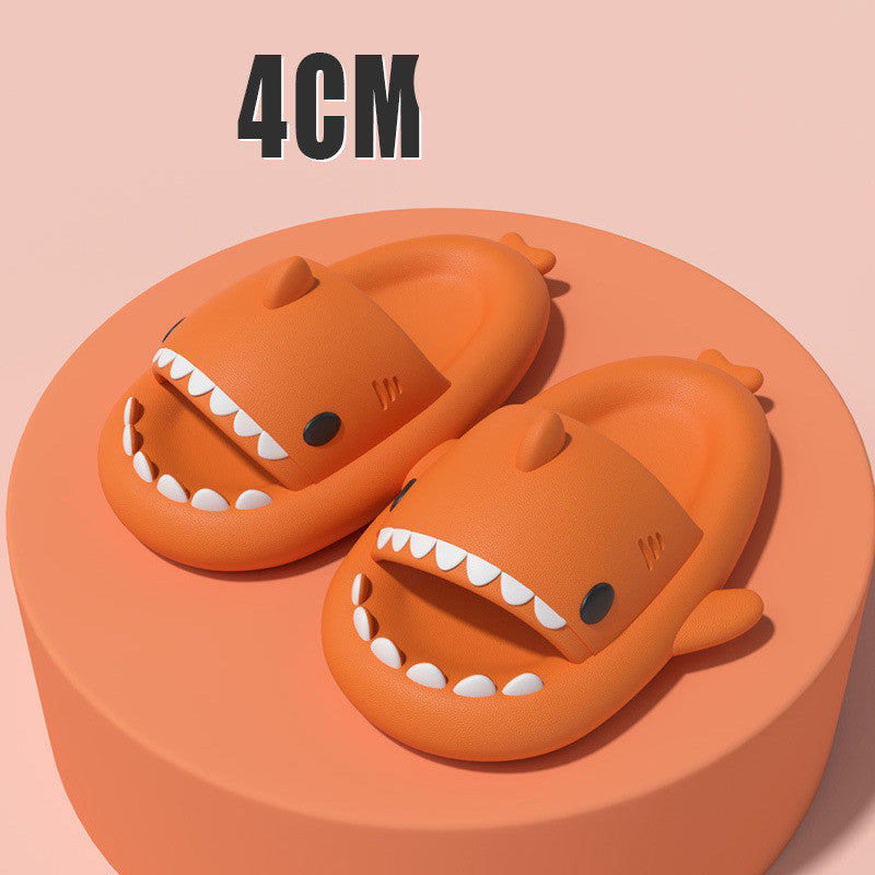 Cartoon Shark Slippers — Cozy Indoor House Shoes for Women & Men — PuraVeil