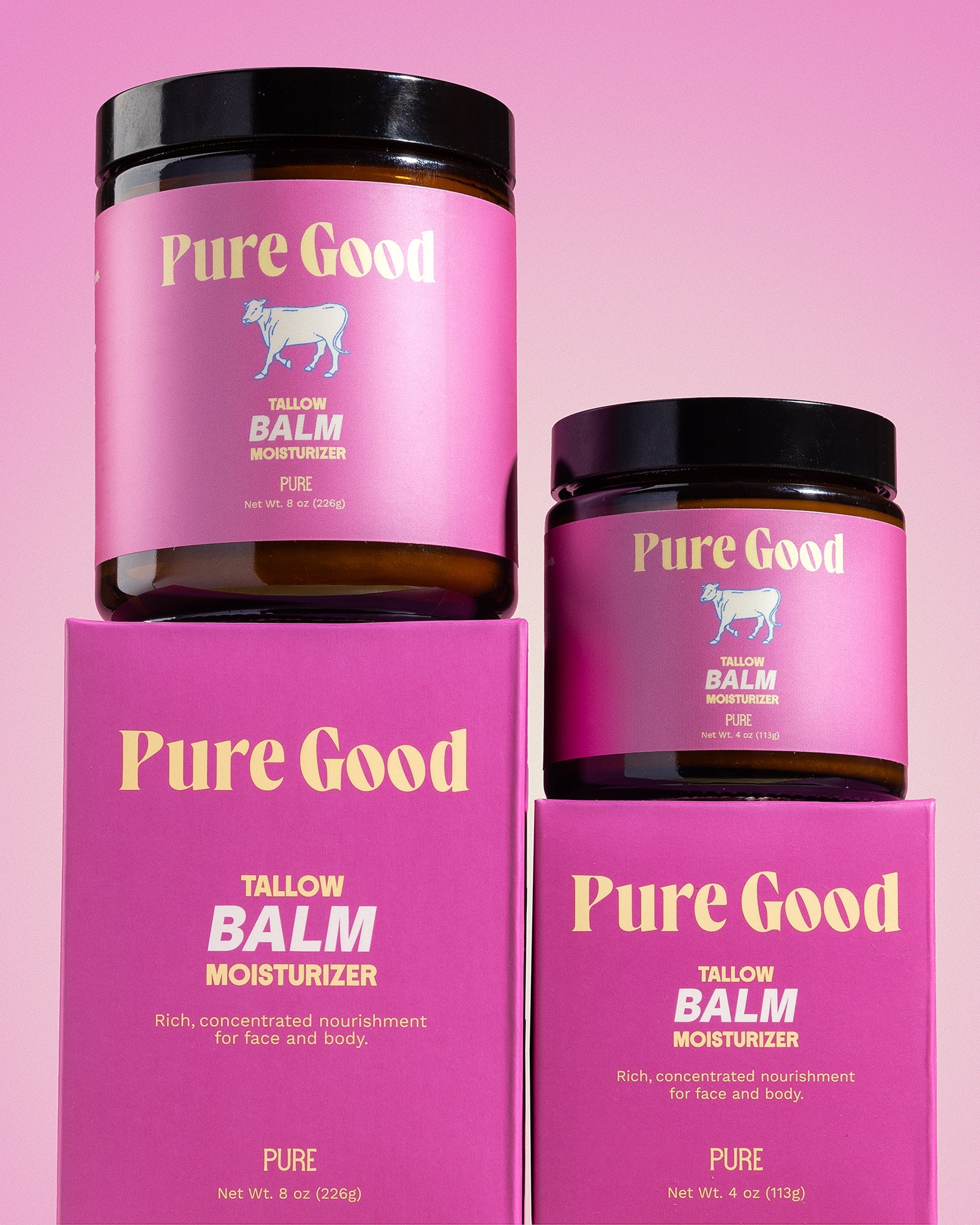 Pure Tallow Balm - Perfect for sensitive skin of all ages. detail view - PuraVeil