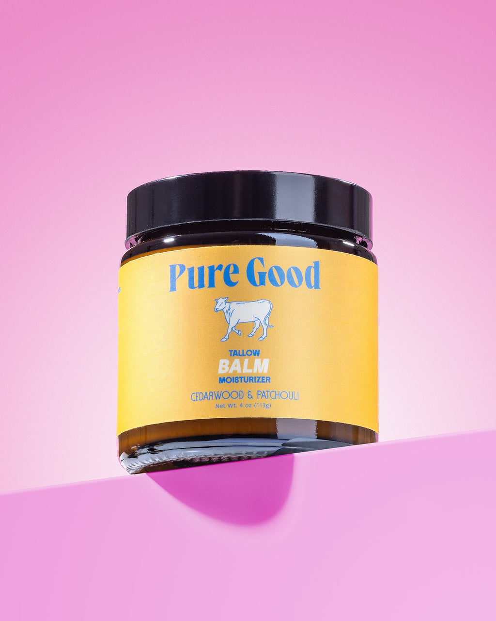 Cedarwood + Patchouli Tallow Balm - Firming & Balancing packaging - PuraVeil
