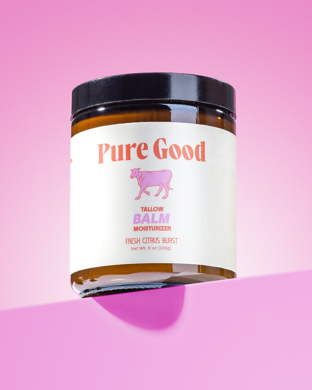 Fresh Citrus Burst Tallow Balm - Hydration and Vitamin C packaging - PuraVeil