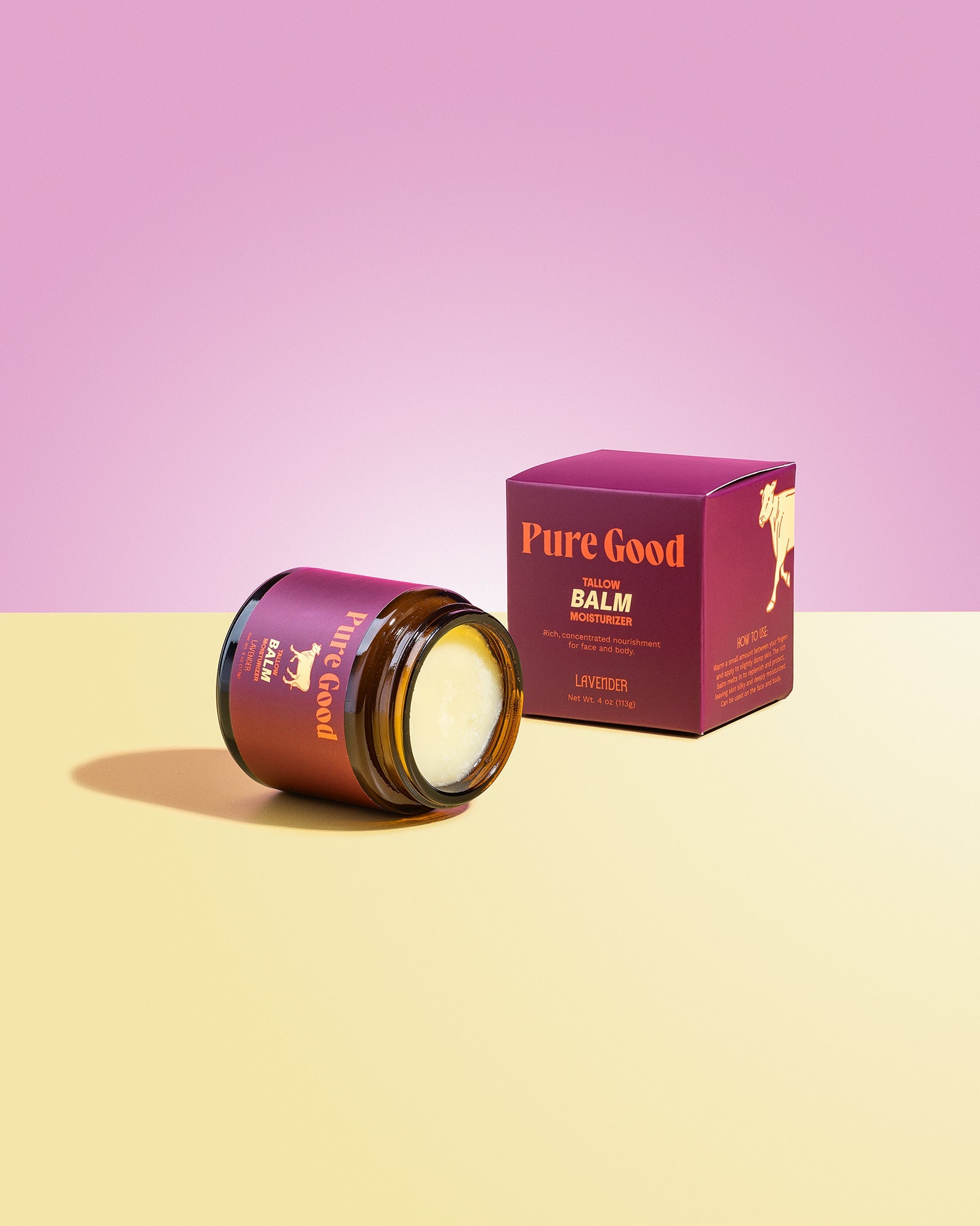 Lavender Tallow Balm - Calming & Restoring lifestyle - PuraVeil