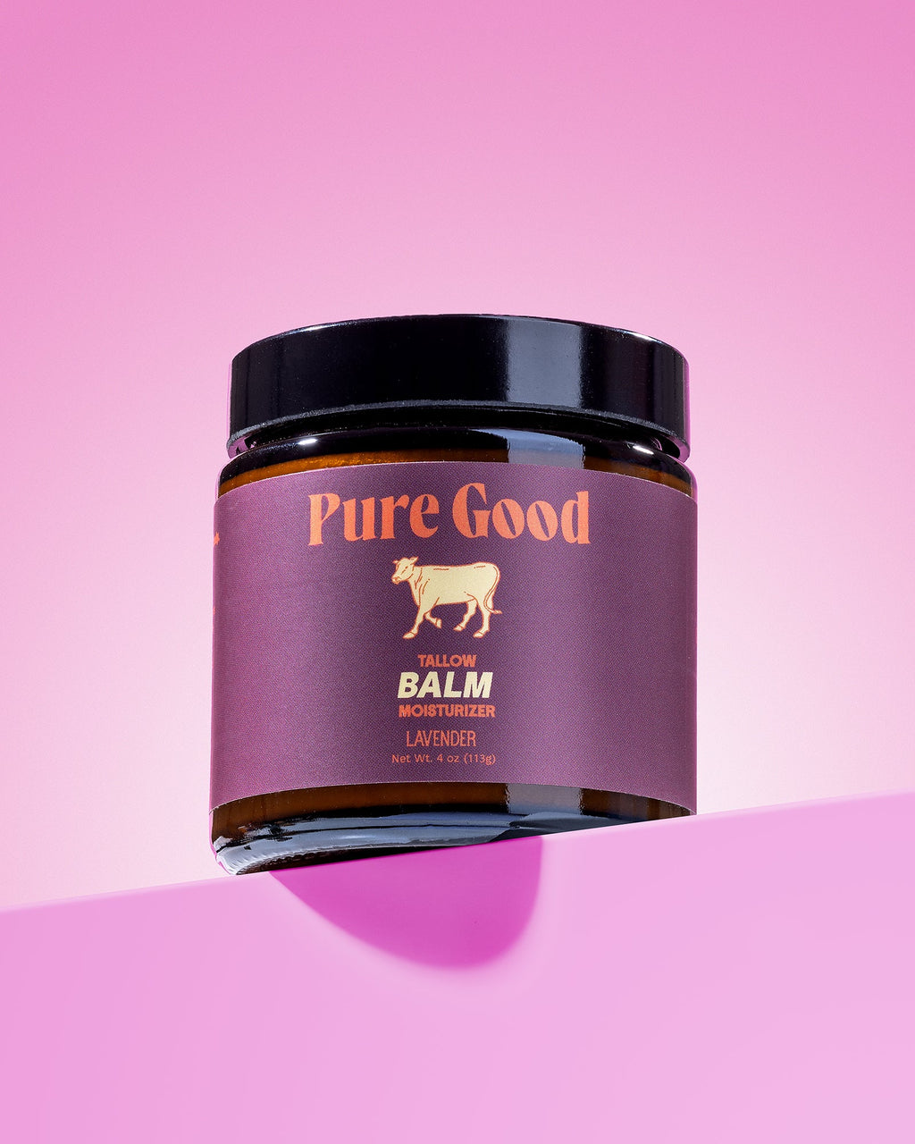 Lavender Tallow Balm - Calming & Restoring packaging - PuraVeil