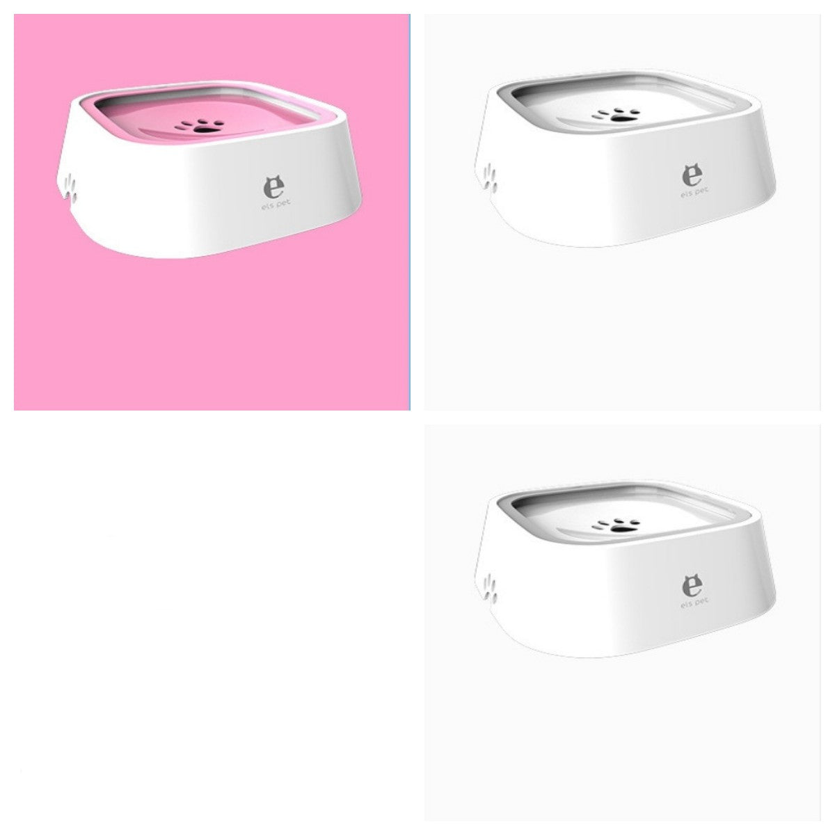 Floating Anti-Overflow Pet Water Bowl — Slow Feeder
