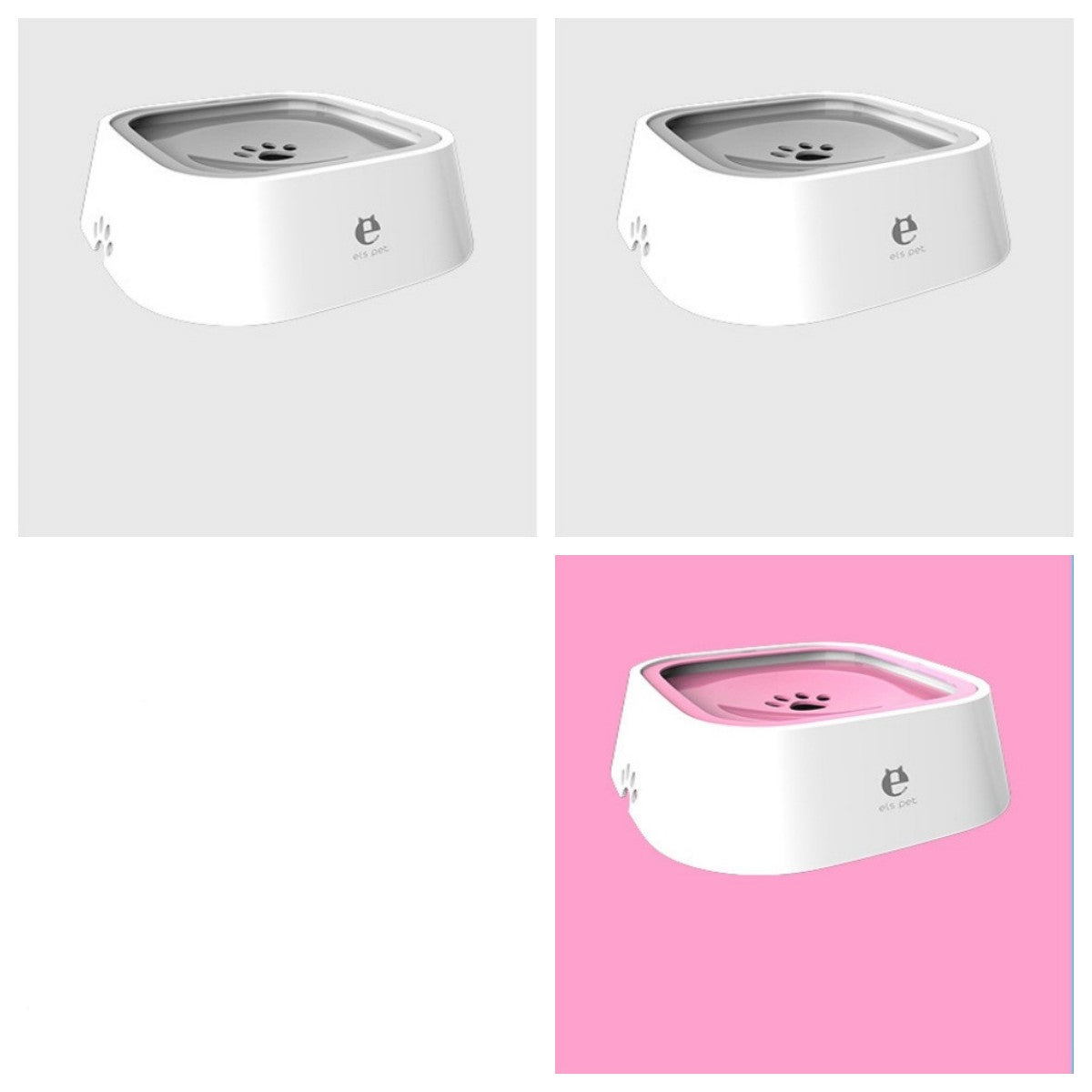 Floating Anti-Overflow Pet Water Bowl — Slow Feeder