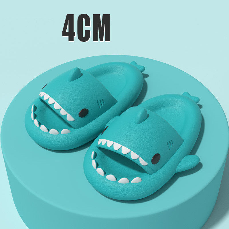 Cartoon Shark Slippers — Cozy Indoor House Shoes for Women & Men — PuraVeil