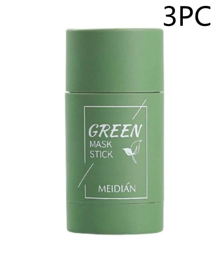 Green Tea Clay Mask Stick — Oil Control & Pore Cleansing — PuraVeil