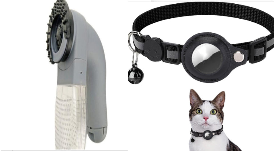 Reflective AirTag Dog & Cat Collar — Waterproof Tracker Holder — PuraVeil