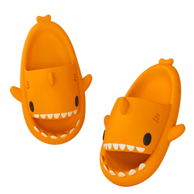 Cartoon Shark Slippers — Cozy Indoor House Shoes for Women & Men — PuraVeil