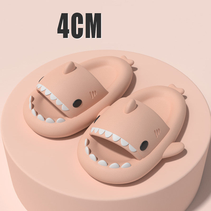 Cartoon Shark Slippers — Cozy Indoor House Shoes for Women & Men — PuraVeil