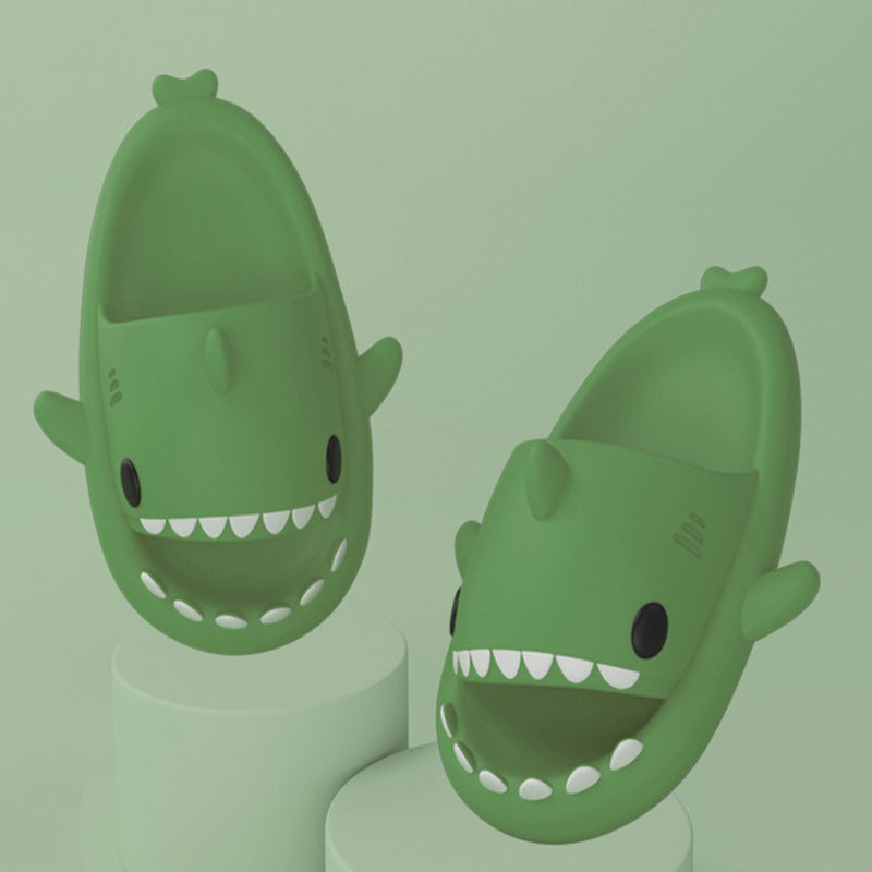 Cartoon Shark Slippers — Cozy Indoor House Shoes for Women & Men — PuraVeil